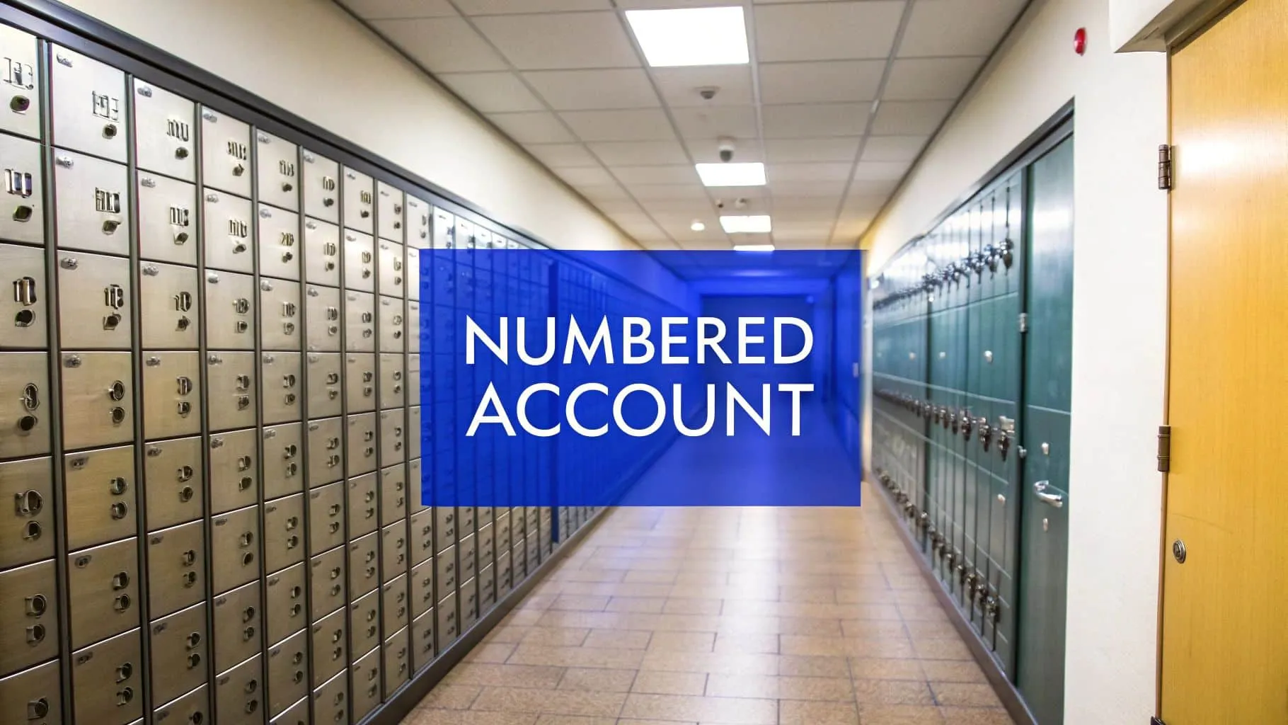 The Truth About Numbered Bank Accounts