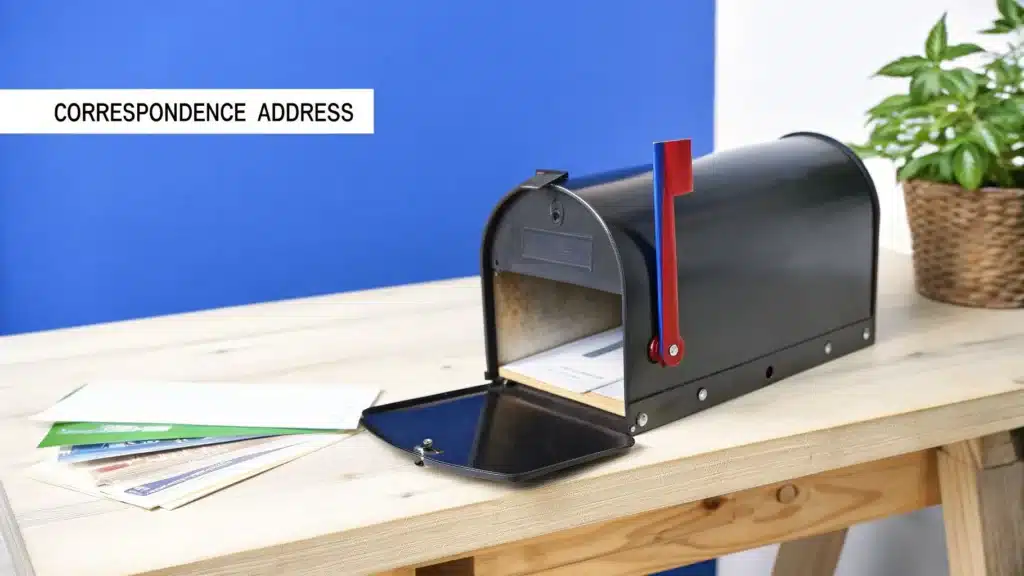 Correspondance Address